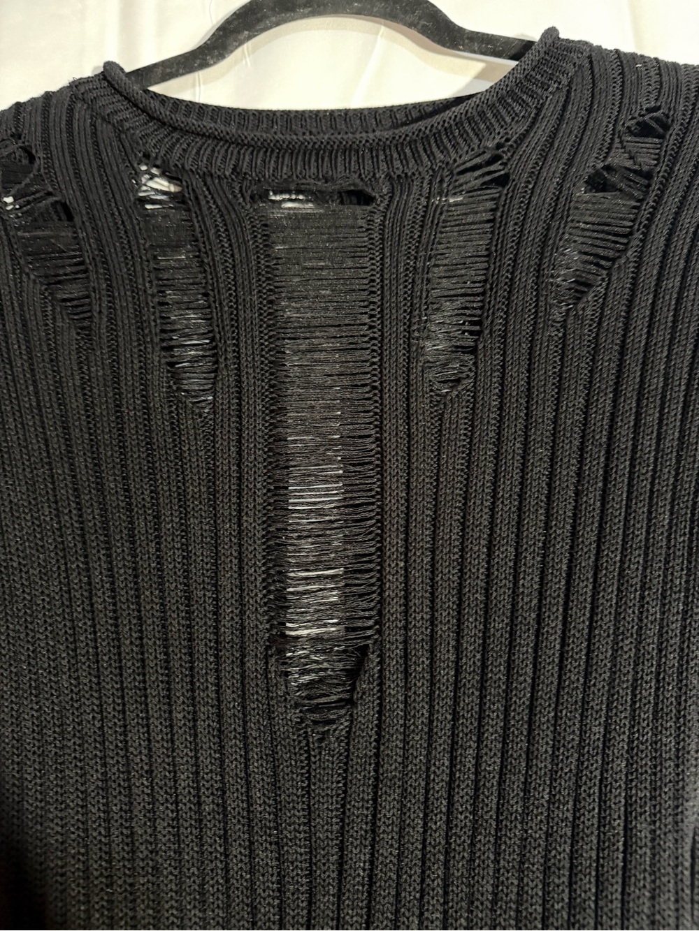 Fashion Nova Black Ribbed Long Sleeve Maxi - Picture 3 of 6